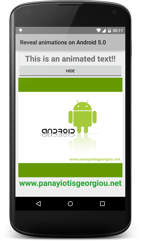 Reveal Animations on Android  – Panayiotis Georgiou