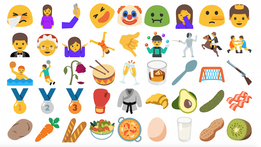 Unicode 9.0 emoji support