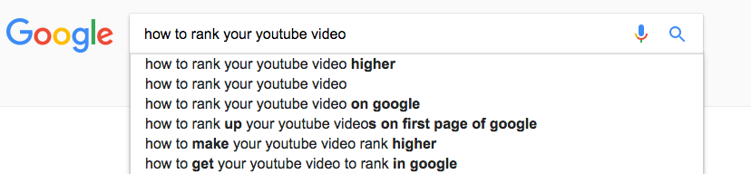 How To Rank Youtube Video On First Page Of Google 2017