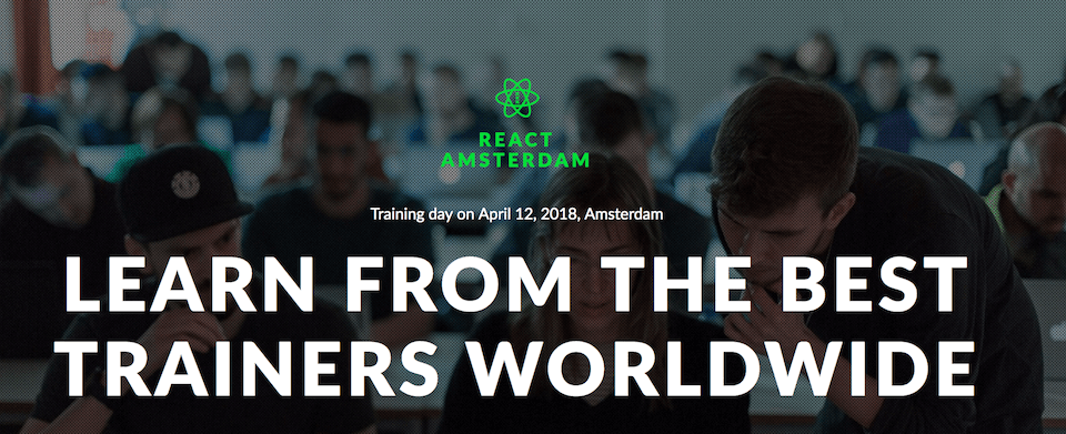 React Amsterdam Conference - Workshops